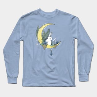 Year of the Rabbit Blue Moon Long Sleeve T-Shirt